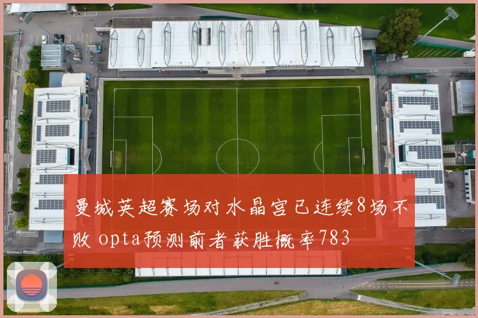 曼城英超赛场对水晶宫已连续8场不败 opta预测前者获胜概率783
