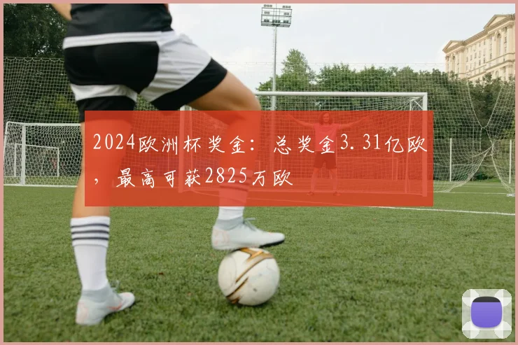 2024欧洲杯奖金：总奖金3.31亿欧，最高可获2825万欧